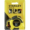 Рулетка Stanley Max 3м*19мм магнитный зацеп STHT0-36121